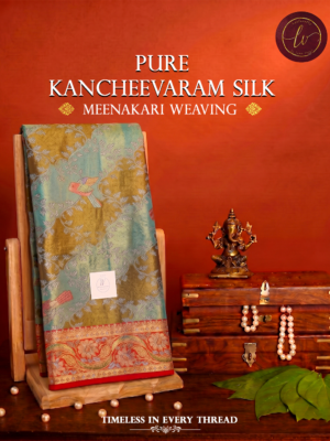 Mayil Vana Kancheevaram Silk Saree
