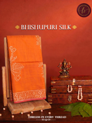 Sunlit Heritage Bhishnupuri Silk Saree